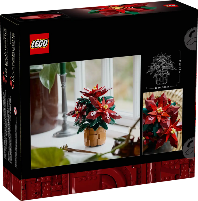 LEGO® Icons Botanicals  Poinsettia 10370