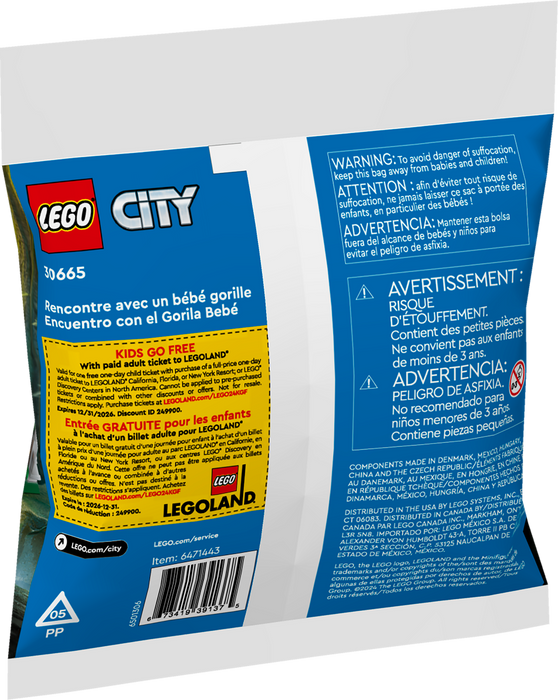 30665 Baby Gorilla Encounter - Moore's Minifigures