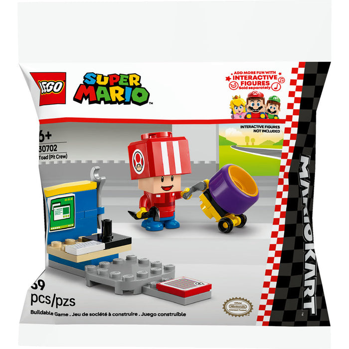 LEGO® Super Mario™ 30702 Mario Kart™ – Toad (Pit Crew)