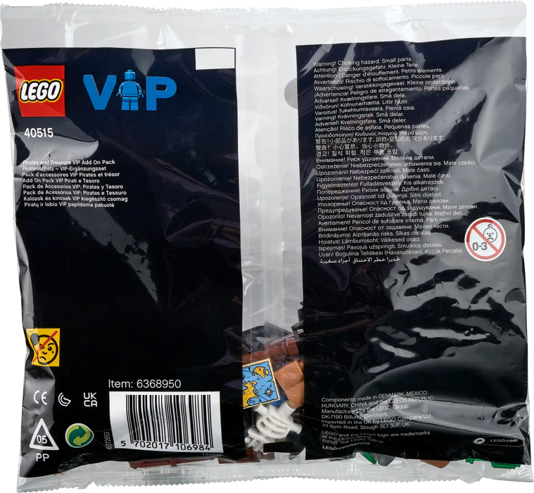 LEGO® Pirates and Treasure VIP Add-on Pack 40515