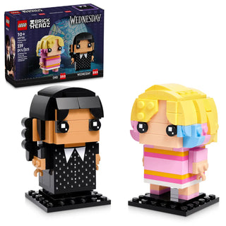 LEGO® BrickHeadz™ Wednesday & Enid 40750