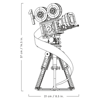 LEGO® ǀ Disney Walt Disney Tribute Camera 43220