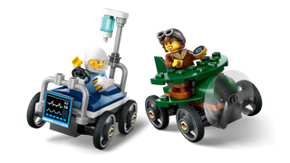 LEGO® City Airplane vs. Hospital Bed Race Car Pack 60459 (Retired)