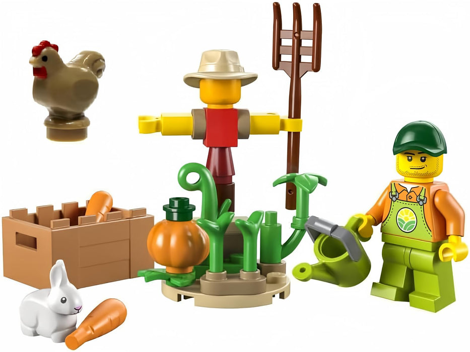 LEGO® City Farm Garden & Scarecrow 30590