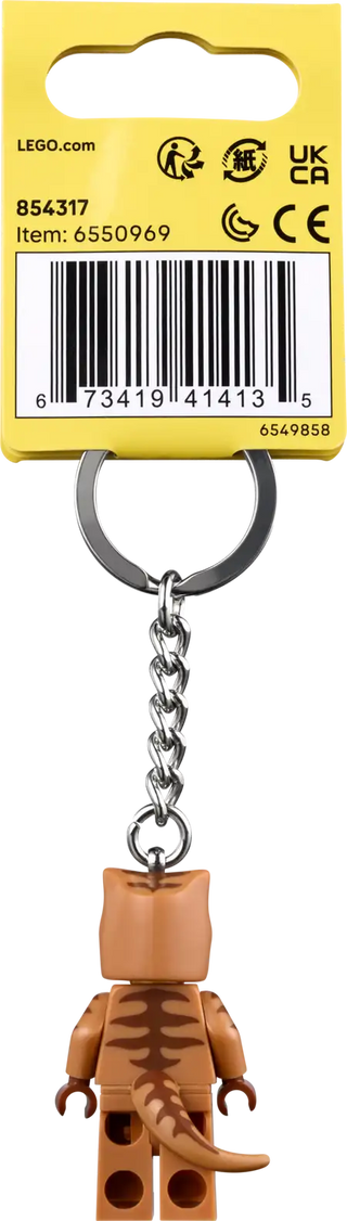 LEGO® T. rex Suit Guy Key Chain 854317