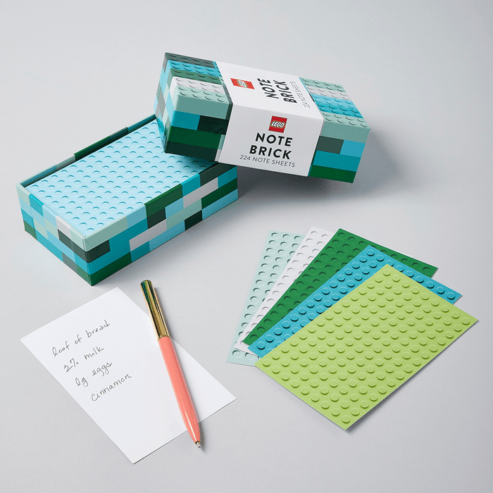 LEGO® Note Brick (Blue-Green)