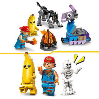 LEGO® Fortnite® Peely & Sparkplug's Camp 77075 Building Toy
