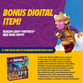 LEGO® Fortnite® Durrr Burger Restaurant 77076 Building Toy