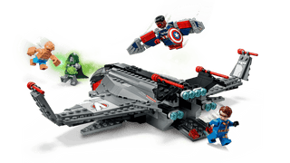 (Coming Soon 10/4) LEGO® Marvel Avengers: Doomsday Quinjet 76347 - Moore's Minifigures
