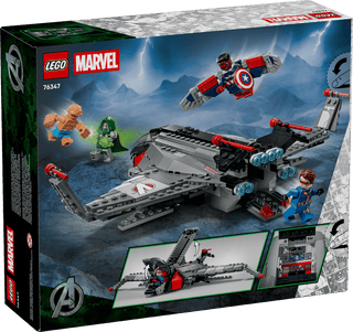 (Coming Soon 10/4) LEGO® Marvel Avengers: Doomsday Quinjet 76347 - Moore's Minifigures