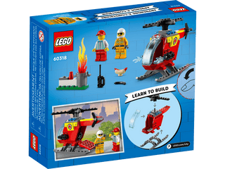 [DAMAGED BOX SALE!] LEGO® City Fire Helicopter 60318 - Moore's Minifigures