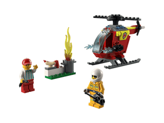[DAMAGED BOX SALE!] LEGO® City Fire Helicopter 60318 - Moore's Minifigures
