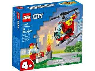 [DAMAGED BOX SALE!] LEGO® City Fire Helicopter 60318 - Moore's Minifigures