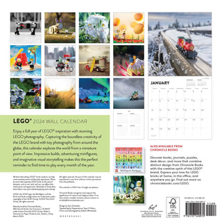 LEGO® 2024 Wall Calendar - Moore's Minifigures