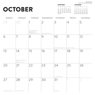LEGO® 2024 Wall Calendar - Moore's Minifigures