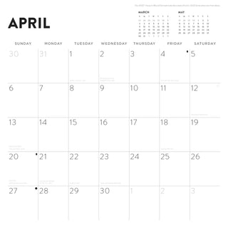 LEGO® 2025 Wall Calendar - Moore's Minifigures
