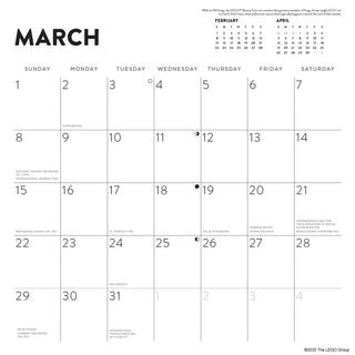 LEGO® 2026 Wall Calendar - Moore's Minifigures