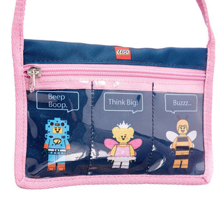 LEGO® 3 Pocket Minifigure Trading Bag - Navy - Moore's Minifigures