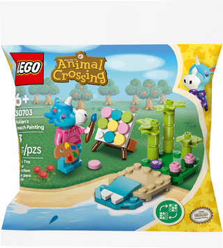 LEGO® Animal Crossing™ Julian's Beach Painting 30703 - Moore's Minifigures