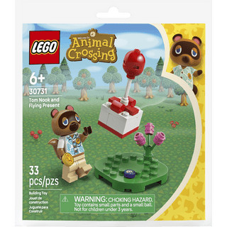 LEGO® Animal Crossing™ Tom Nook and Flying Present 30731 | Mini-Builds - Moore's Minifigures