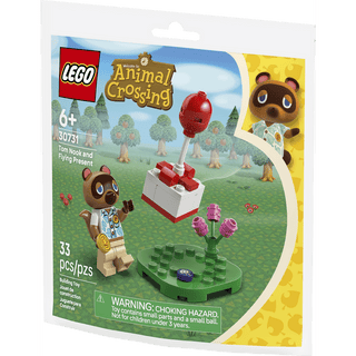 LEGO® Animal Crossing™ Tom Nook and Flying Present 30731 | Mini-Builds - Moore's Minifigures