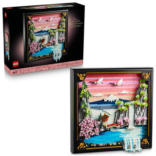 LEGO® Art Japanese Cherry Blossom Landscape 31218 - Moore's Minifigures