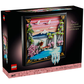 LEGO® Art Japanese Cherry Blossom Landscape 31218 - Moore's Minifigures