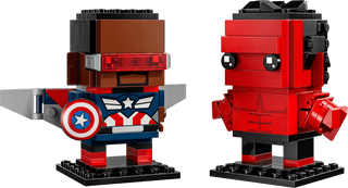 LEGO® BrickHeadz™ 40668 Captain America & Red Hulk Figures - Moore's Minifigures