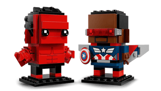 LEGO® BrickHeadz™ 40668 Captain America & Red Hulk Figures - Moore's Minifigures
