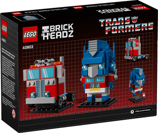 LEGO® BrickHeadz™ 40803 Optimus Prime Robot & Vehicle - Moore's Minifigures
