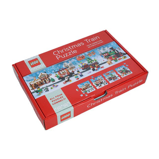 LEGO® Christmas Train Puzzle - Moore's Minifigures