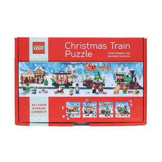 LEGO® Christmas Train Puzzle - Moore's Minifigures