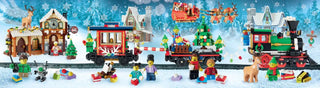 LEGO® Christmas Train Puzzle - Moore's Minifigures