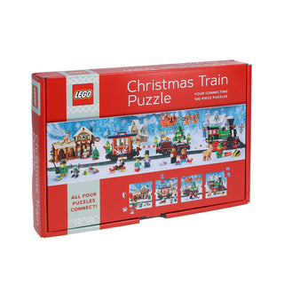 LEGO® Christmas Train Puzzle - Moore's Minifigures