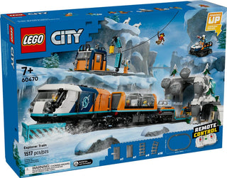LEGO® City Explorers’ Arctic Polar Express Train 60470 - Moore's Minifigures