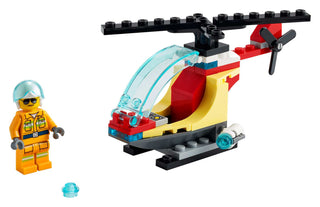 LEGO® City Fire Helicopter 30566 - Moore's Minifigures