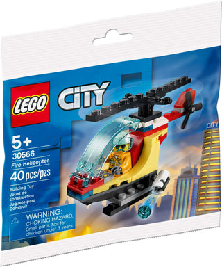 LEGO® City Fire Helicopter 30566 - Moore's Minifigures