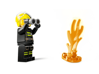 LEGO® City Fire Rescue Helicopter 60411 - Moore's Minifigures