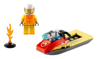 LEGO® City Fire Rescue Water Scooter 30368 - Moore's Minifigures