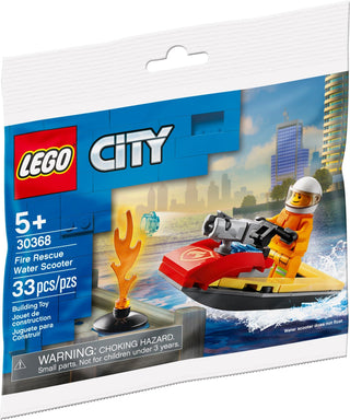 LEGO® City Fire Rescue Water Scooter 30368 - Moore's Minifigures