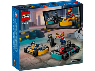 LEGO® City Go-Karts and Race Drivers 60400 - Moore's Minifigures