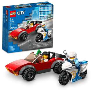 LEGO® City Police Bike Car Chase 60392 (Retired) - Moore's Minifigures