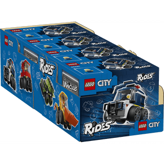 LEGO® City Rides – Police Truck 60481 - Sealed LEGO® City Case of 4 Sets - Moore's Minifigures
