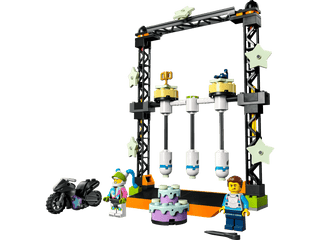 LEGO® City The Knockdown Stunt Challenge 60341 (Retired) - Moore's Minifigures