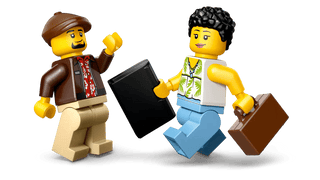 LEGO® City Yellow Taxi 60487 - Moore's Minifigures