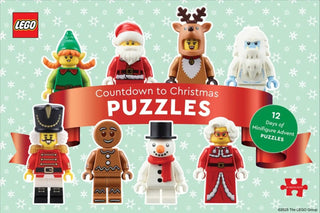 LEGO® Countdown to Christmas Puzzles: 12 Days of Minifigure Advent Puzzles - Moore's Minifigures