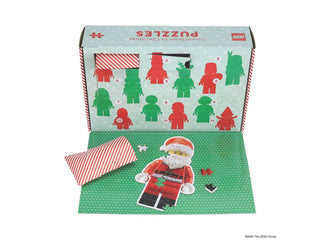 LEGO® Countdown to Christmas Puzzles: 12 Days of Minifigure Advent Puzzles - Moore's Minifigures