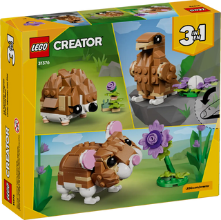 LEGO® Creator 3 in 1 Cute Hamster with a Flower 31376 - Moore's Minifigures