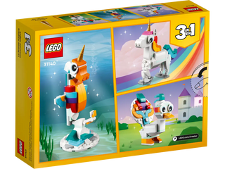LEGO® Creator 3in1 Magical Unicorn 31140 - Moore's Minifigures