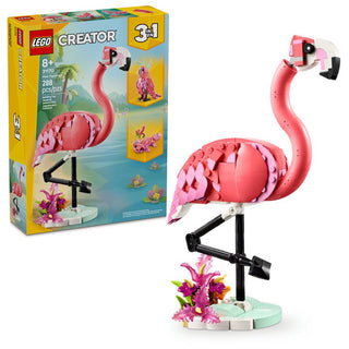 LEGO® Creator™ 3in1 Wild Animals: Pink Flamingo 31170 - Moore's Minifigures